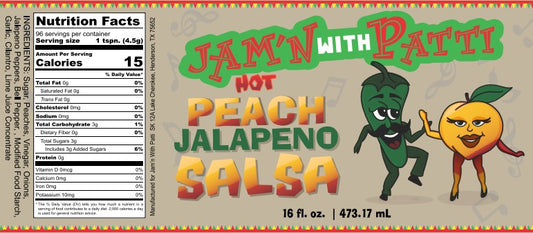 Peach Jalapeno Salsa Hot