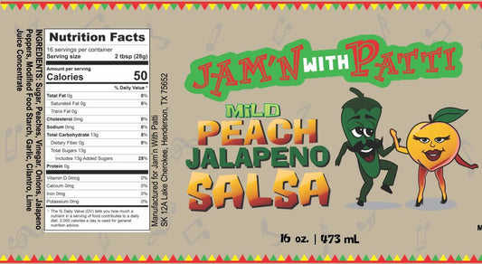 Peach Jalapeno Salsa Mild